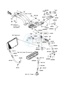 Z750R ZR750NBF FR GB XX (EU ME A(FRICA) drawing Water Pipe