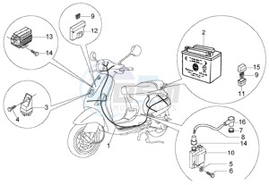 LX 50 4T drawing Electrical device