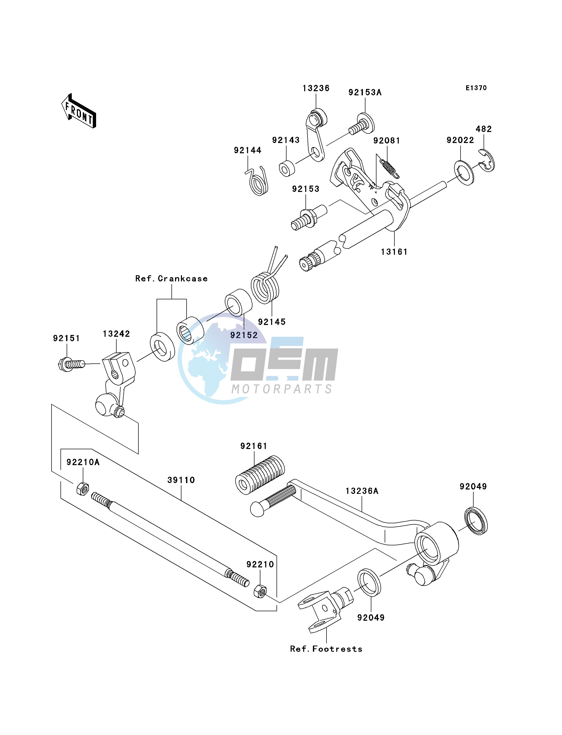 GEAR CHANGE MECHANISM