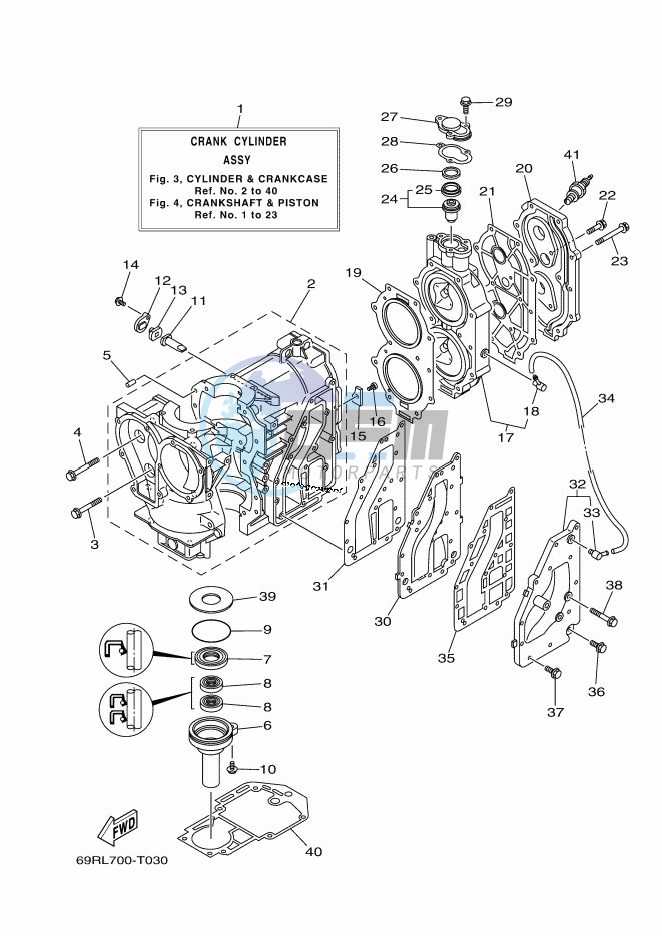 CYLINDER--CRANKCASE