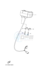 CW50LN BOOSTER (1WP3 1WP4) drawing METER