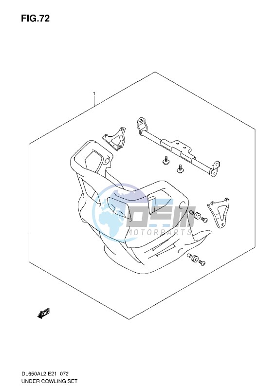 UNDER COWLING SET (OPTIONAL)