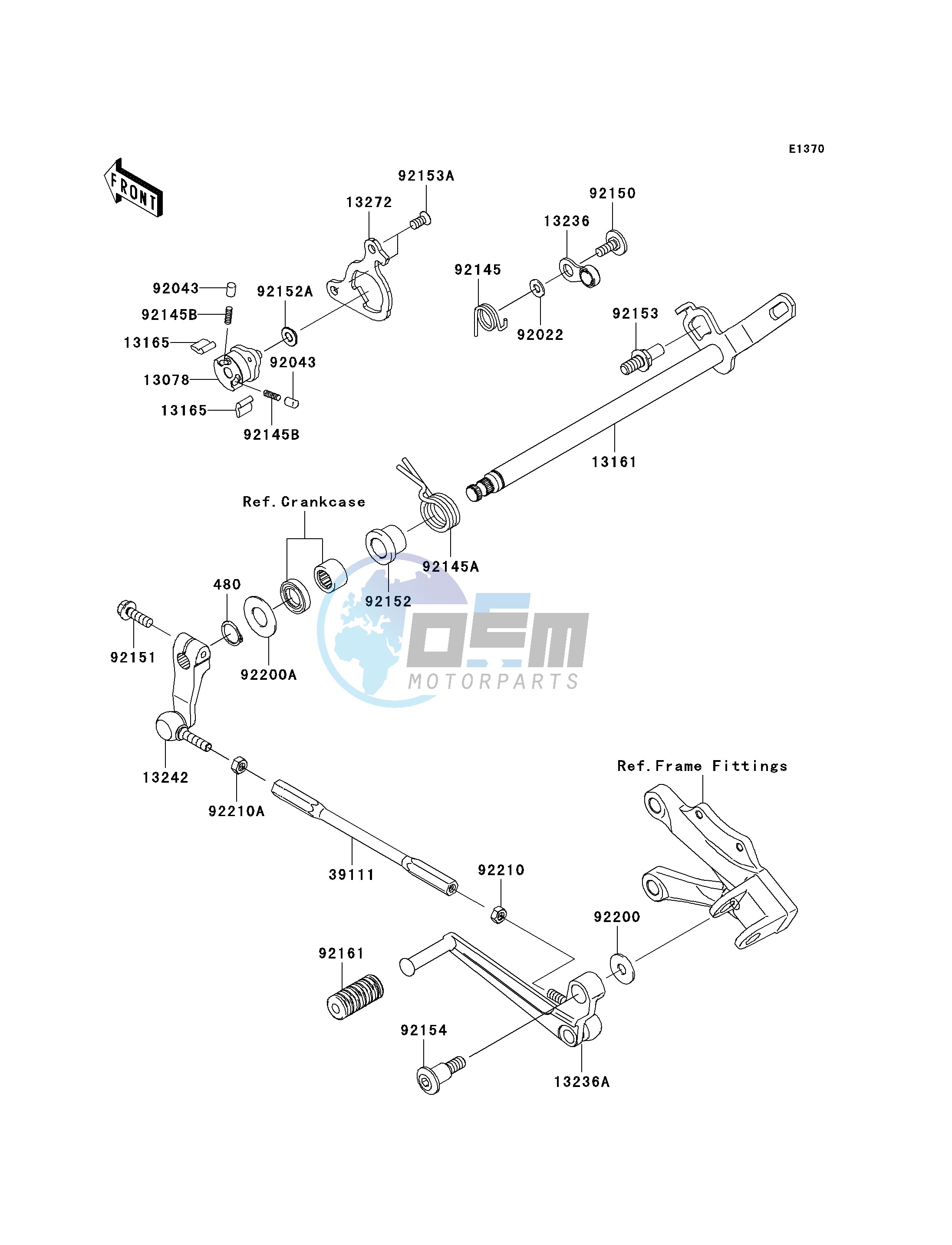 GEAR CHANGE MECHANISM