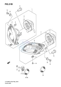 LT-F400 (P3-P28) drawing HEADLAMP (MODEL K6 K7)