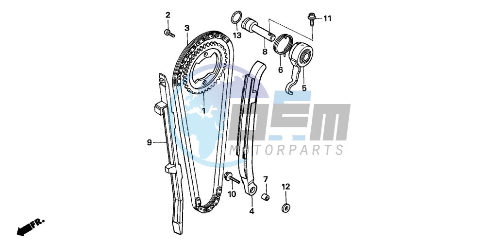 CAM CHAIN/TENSIONER