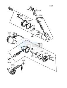 KE 100 B [KE100] (B11-B15) [KE100] drawing TURN SIGNALS