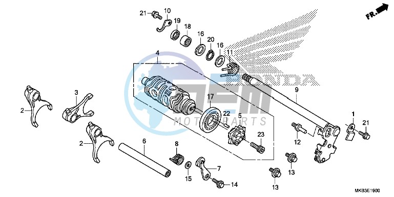 GEARSHIFT DRUM