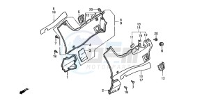 ST1100A drawing SIDE COVER