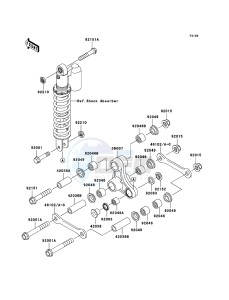 KX65 KX65A8F EU drawing Suspension