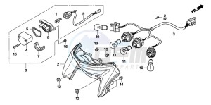 NT700V drawing TAILLIGHT