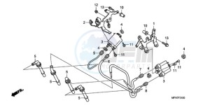 CB1000RA9 France - (F / ABS CMF) drawing IGNITION COIL