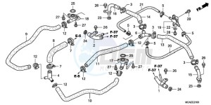 GL18009 France - (F / CMF) drawing WATER PIPE