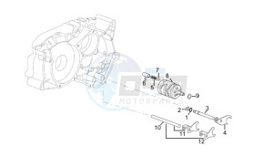 RX 50 racing 2003 drawing Gearbox driven shaft II