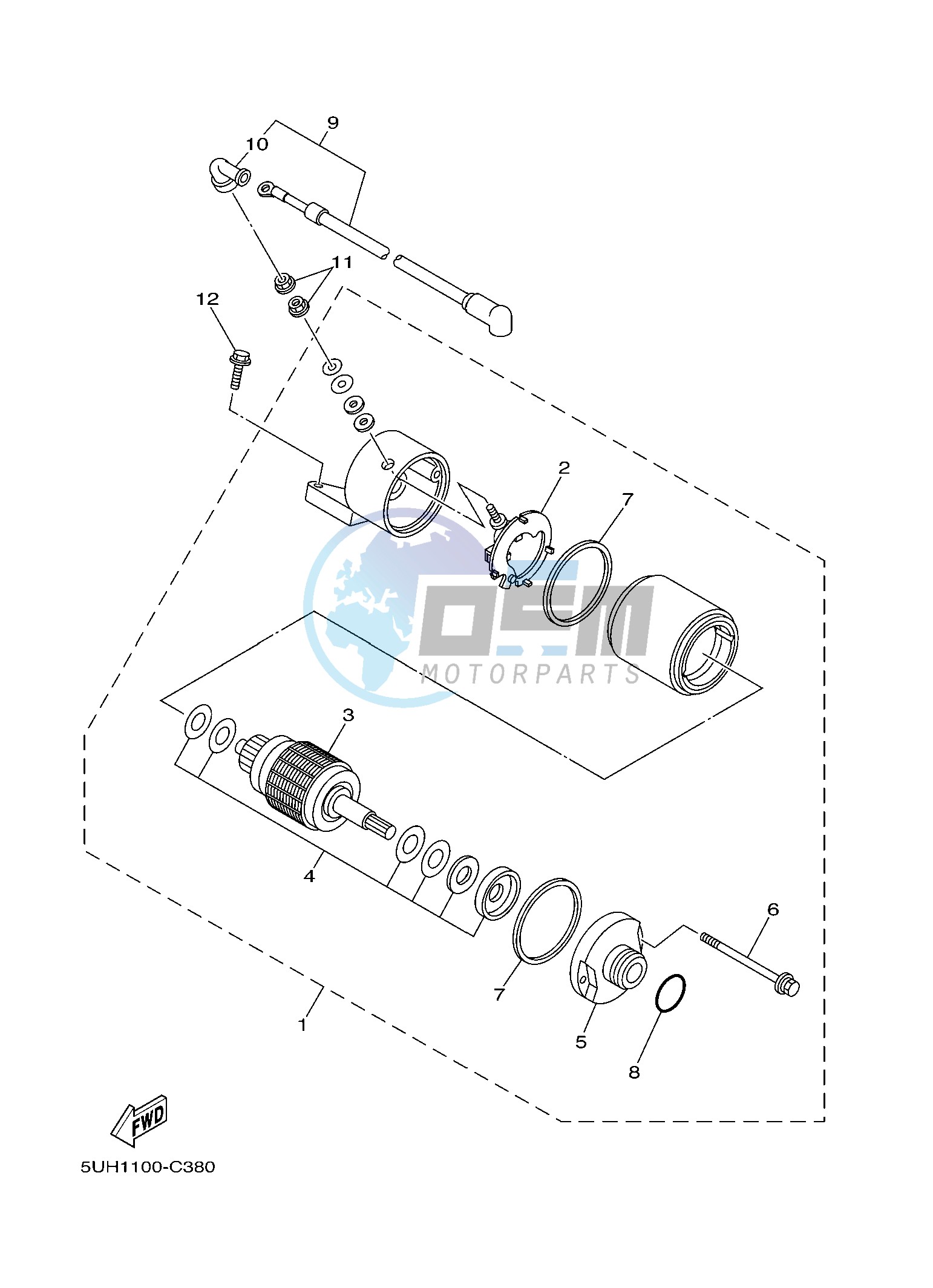 STARTING MOTOR