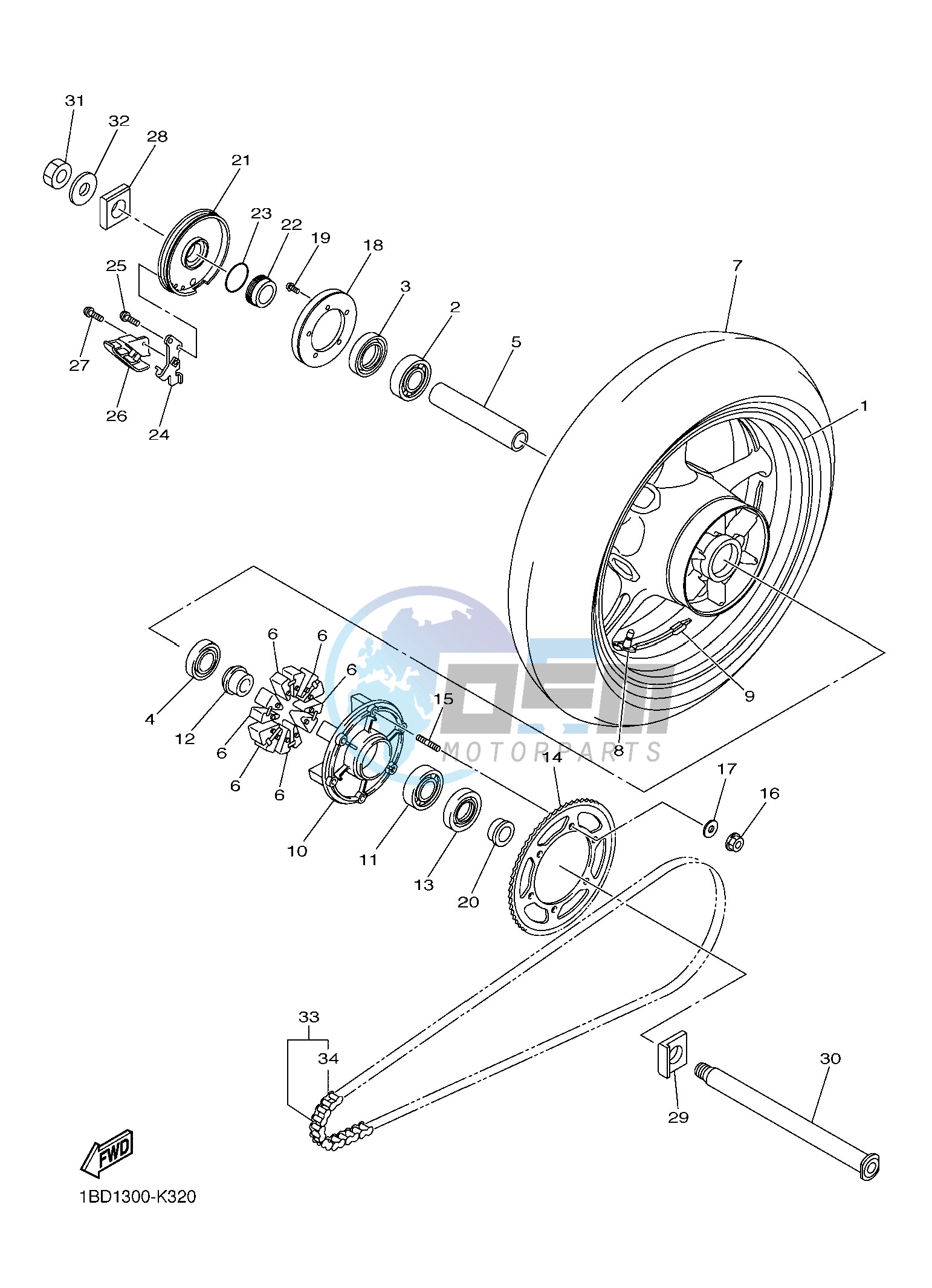 REAR WHEEL