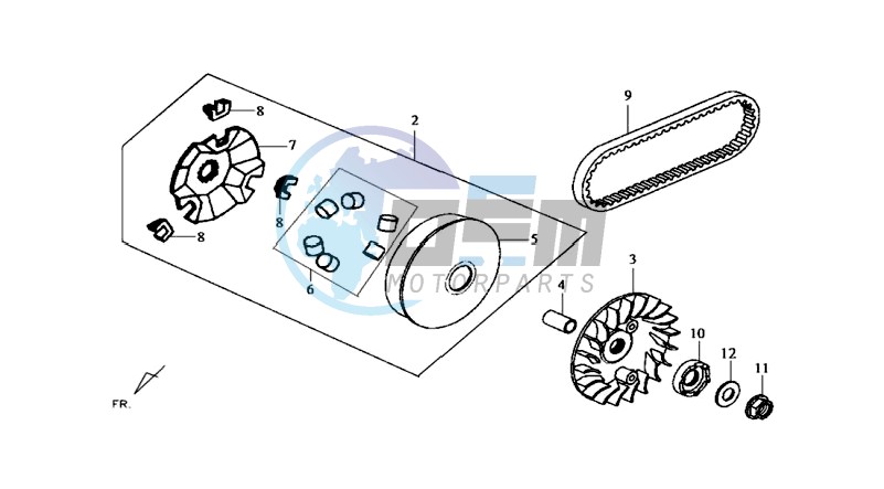 CLUTCH / V BELT