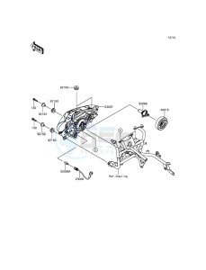 NINJA_250SL_ABS BX250BFF XX (EU ME A(FRICA) drawing Headlight(s)