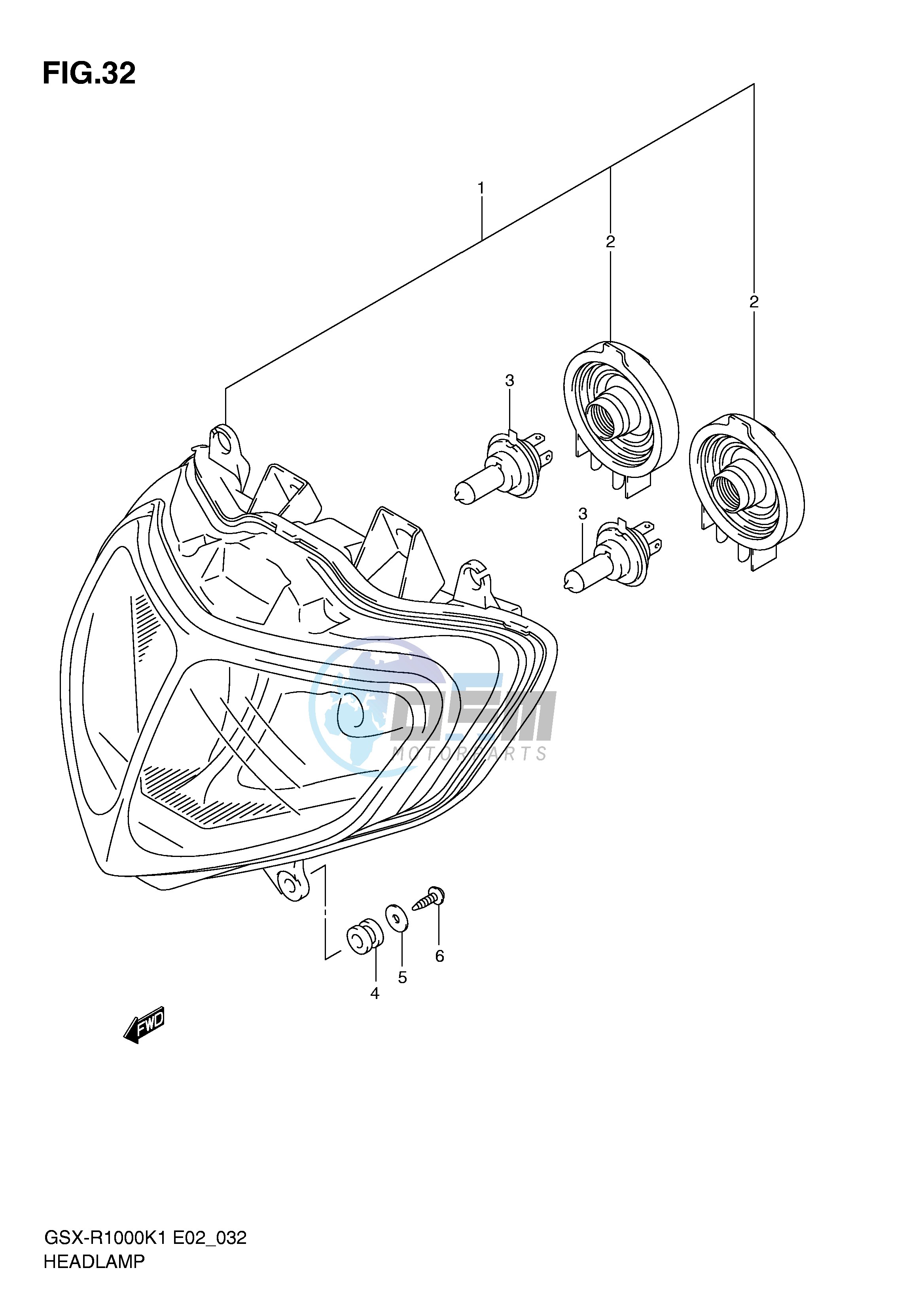 HEADLAMP (E24)