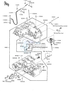 ZX 600 C [NINJA 600R] (C1-C2) [NINJA 600R] drawing CRANKCASE