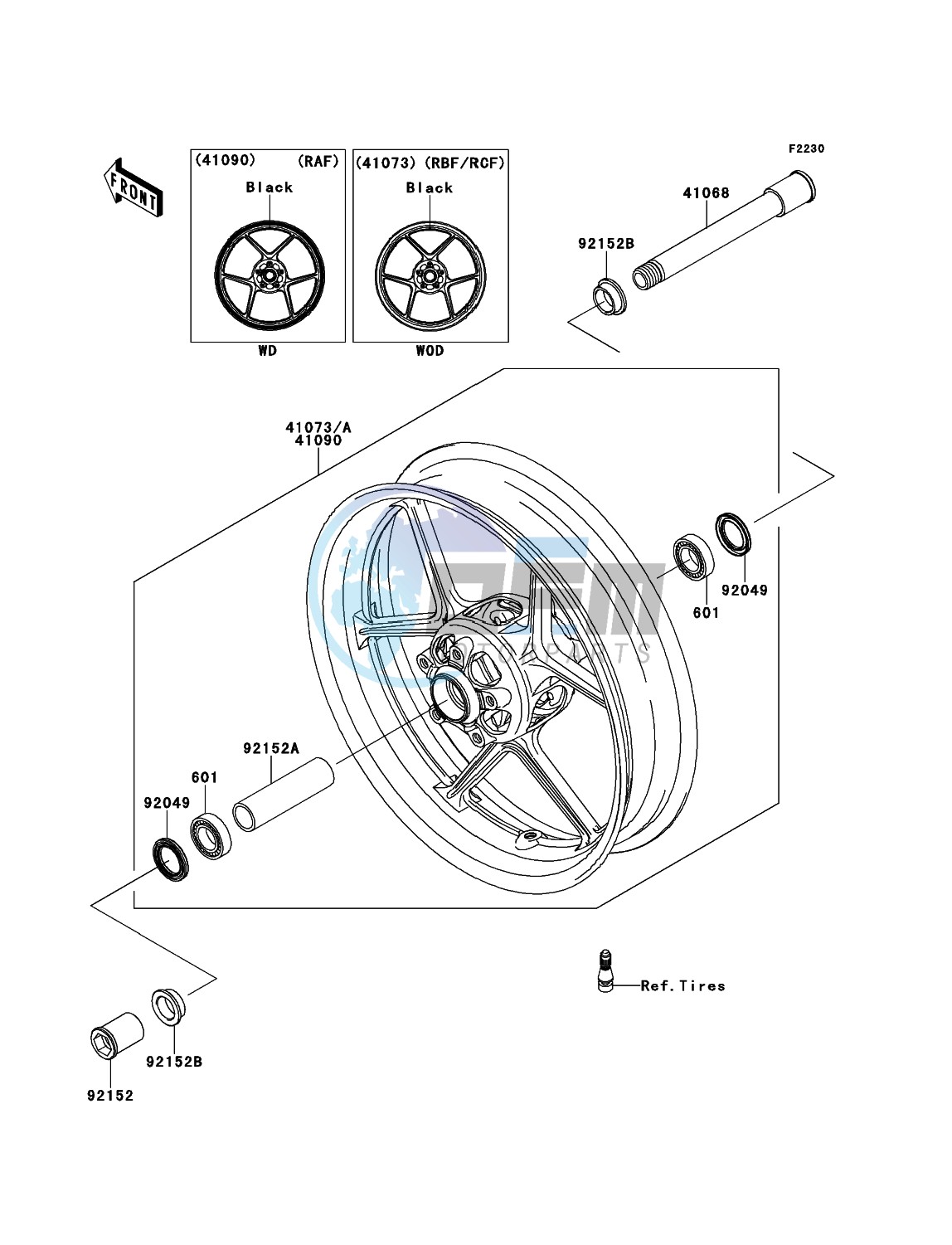 Front Hub