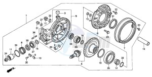 ST1100A drawing FINAL DRIVEN GEAR (ST1100)