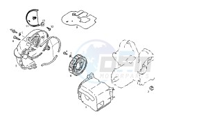 DFW - 50 CC VTHMA05A drawing CRANKCASE COVER