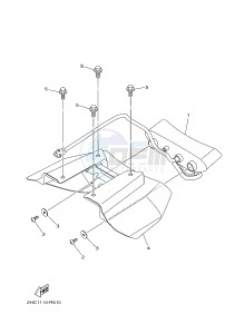 YXZ1000R YXZ10YEXJ YXZ1000R (B0FA) drawing TAILLIGHT