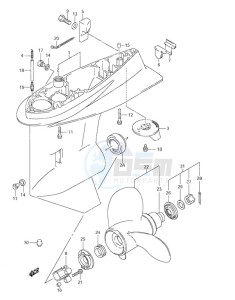 DF 90 drawing Gear Case