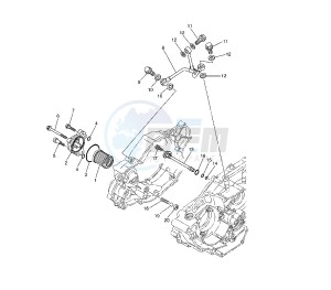 WR F 250 drawing OIL CLEANER