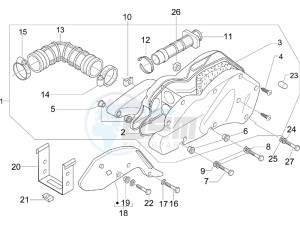 Nexus 250 SP e3 (UK) UK drawing Air filter