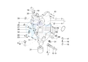 Beverly 500 drawing Oil pan