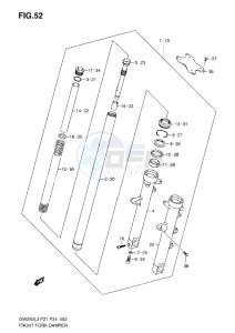 Inazuma GW250 drawing FRONT FORK DAMPER