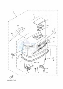 85AET drawing FAIRING-UPPER