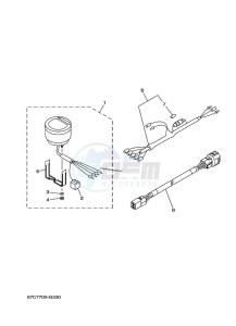 F40DETL drawing SPEEDOMETER