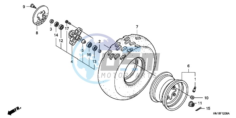 FRONT WHEEL