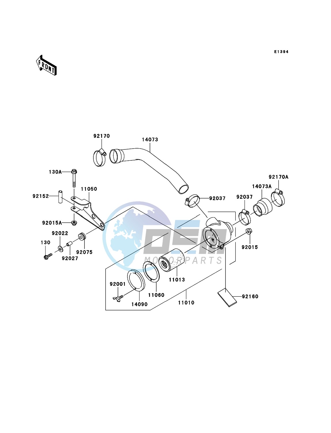 Air Cleaner-Belt Converter