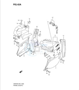 VZ800K9 drawing FRAME COVER (VZ800ZK7/ZK8)