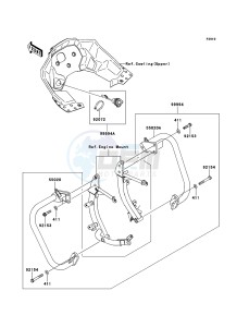 VERSYS_1000 KLZ1000AEF FR GB XX (EU ME A(FRICA) drawing Accessory(Engine Guard)