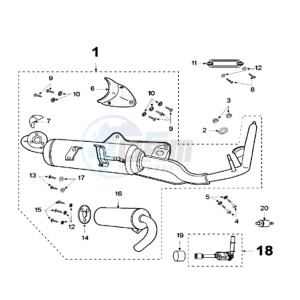 FIGHT 3 X drawing EXHAUST