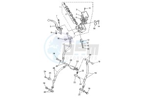 BT BULLDOG 1100 drawing FRONT MASTER CYLINDER 1