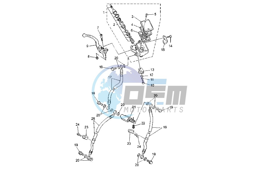 FRONT MASTER CYLINDER 1