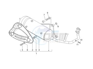 Typhoon 50 2t e2 drawing Silencer