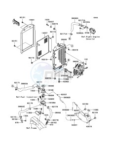 VN1600 CLASSIC TOURER VN1600D6F GB XX (EU ME A(FRICA) drawing Radiator