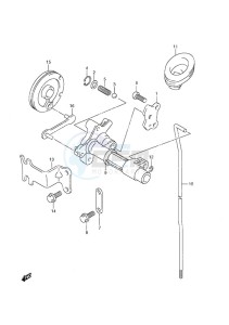 DF 8A drawing Clutch Rod Non-Remote Control