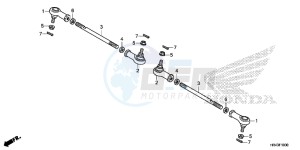 TRX500FM1E TRX500FM1 Europe Direct - (ED) drawing TIE ROD