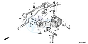 CBR600FAB CBR600F ABS E drawing ABS MODULATOR