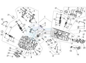 Tuono V4 1100 RR (EMEA, APAC) (AU, EU, HK, IS, JP, NZ, RC, S, T, VN) drawing Cylinder head - valves