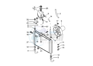 X8 200 drawing Cooling system