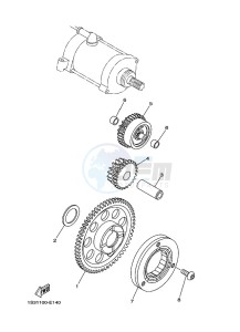 YFM700R YFM70RSSK (2LSV) drawing STARTER