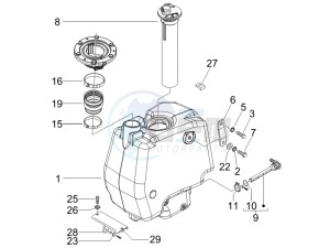 Runner 50 Pure Jet SC (UK) UK drawing Fuel Tank